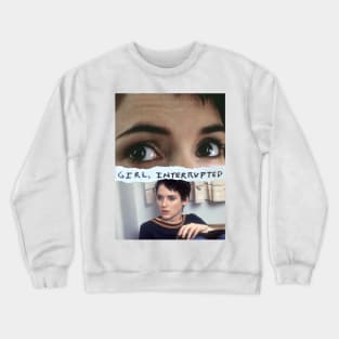 "Girl, Interrupted At Her Writing" Crewneck Sweatshirt